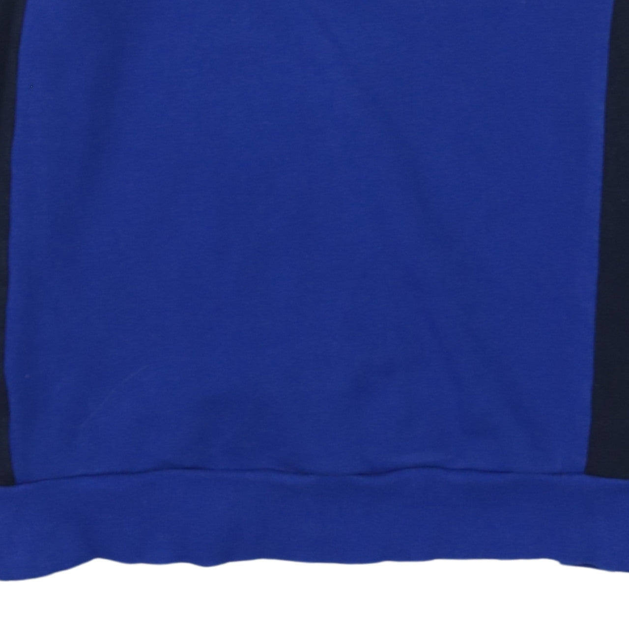 Adidas Boys Blue Colourblock Pullover Hoodie 14 Years Cotton Blend