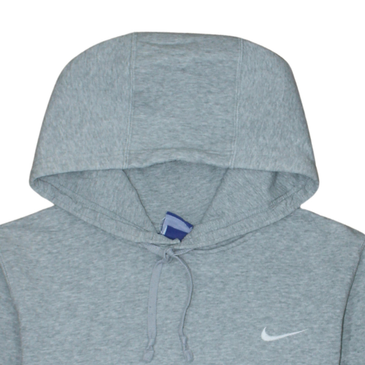 Nike Men's Grey Pullover Hoodie Size S Fleece Hooded Sweatshirt