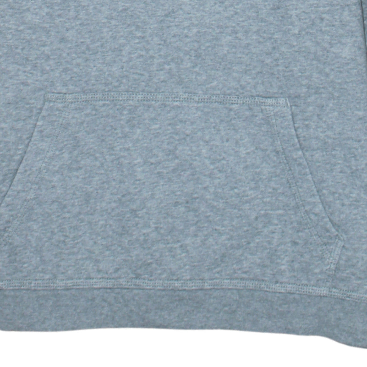 Nike Boys Grey XL Pullover Fleece Hoodie with Logo Print