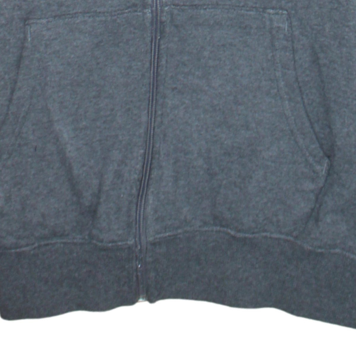 The North Face Mens Grey Full Zip Hoodie Size S Outdoor Fleece