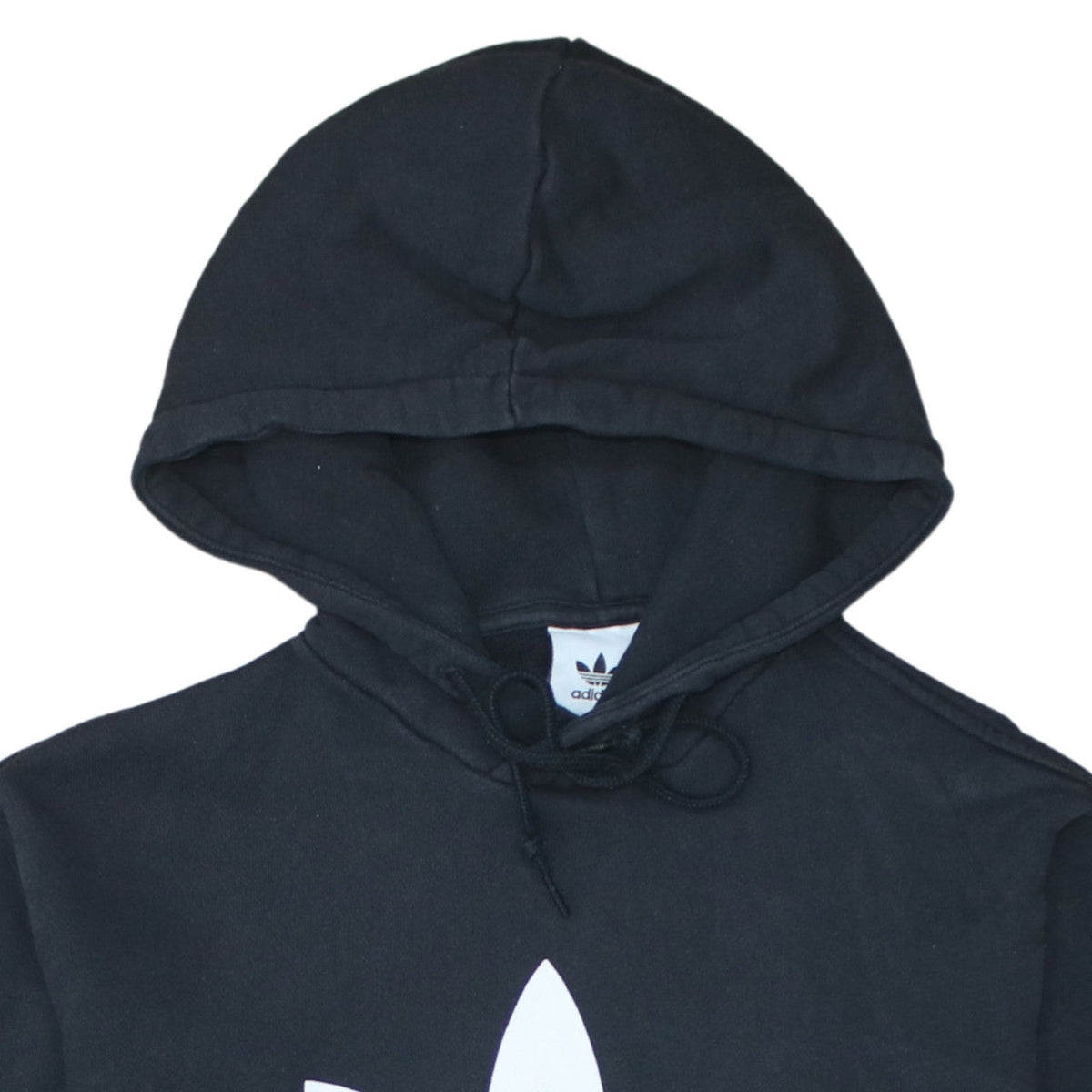 Adidas Men’s Black Pullover Hoodie M Logo Fleece Sportswear