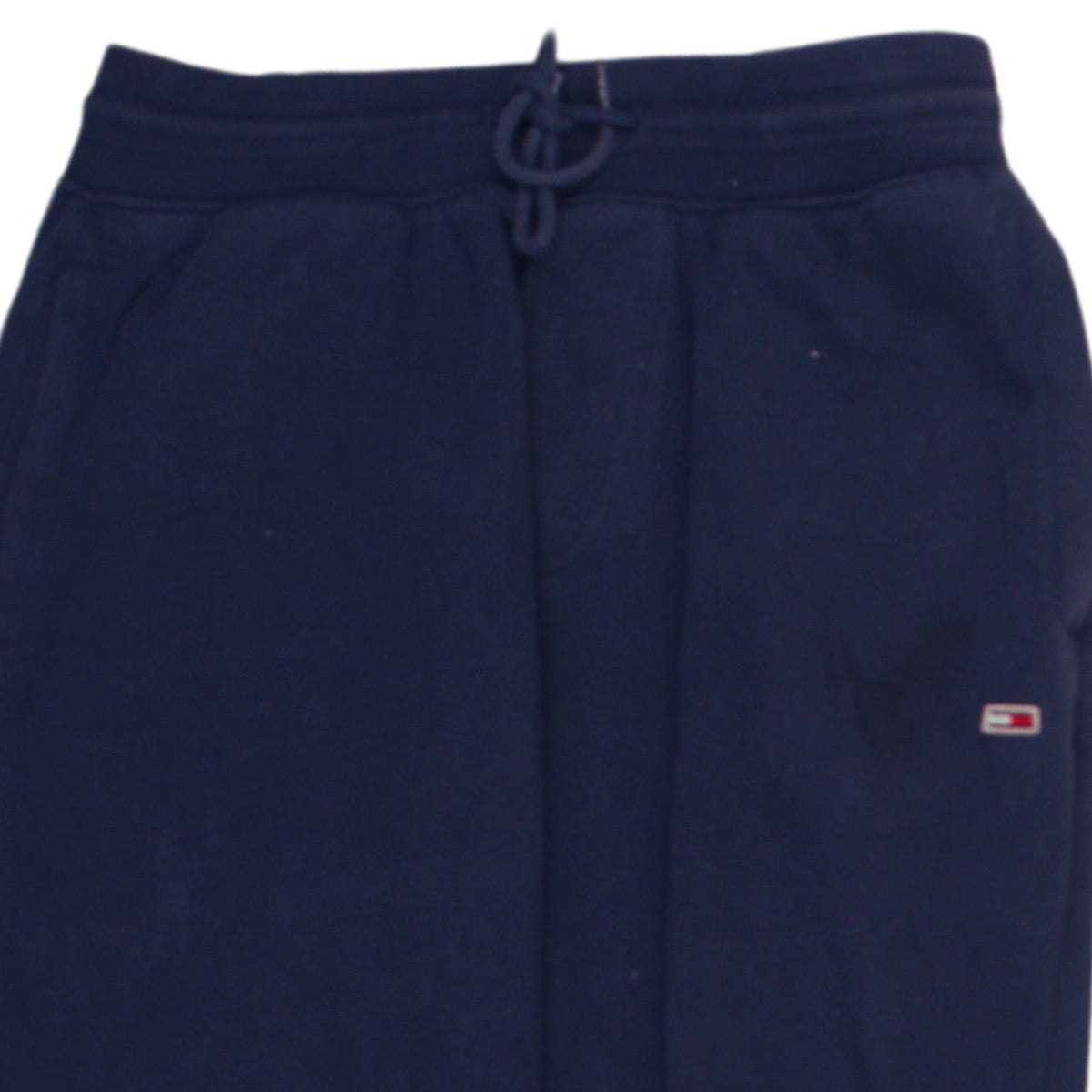 Tommy Jeans Men's Navy Blue Small Jogger Sweatpants with Drawstring Waist