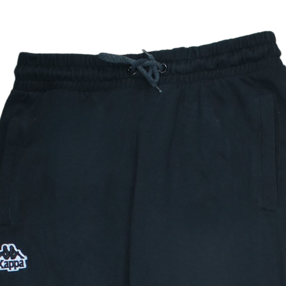 Kappa Men's Black Small Jogger Sweatpants Fleece Activewear Trousers