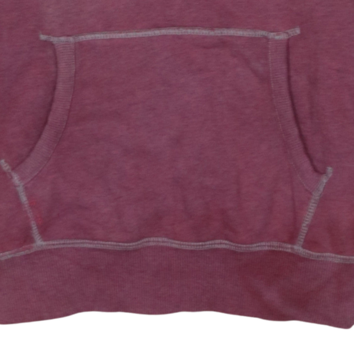 Dickies Women’s Maroon Pullover Hoodie M Cotton Logo Print