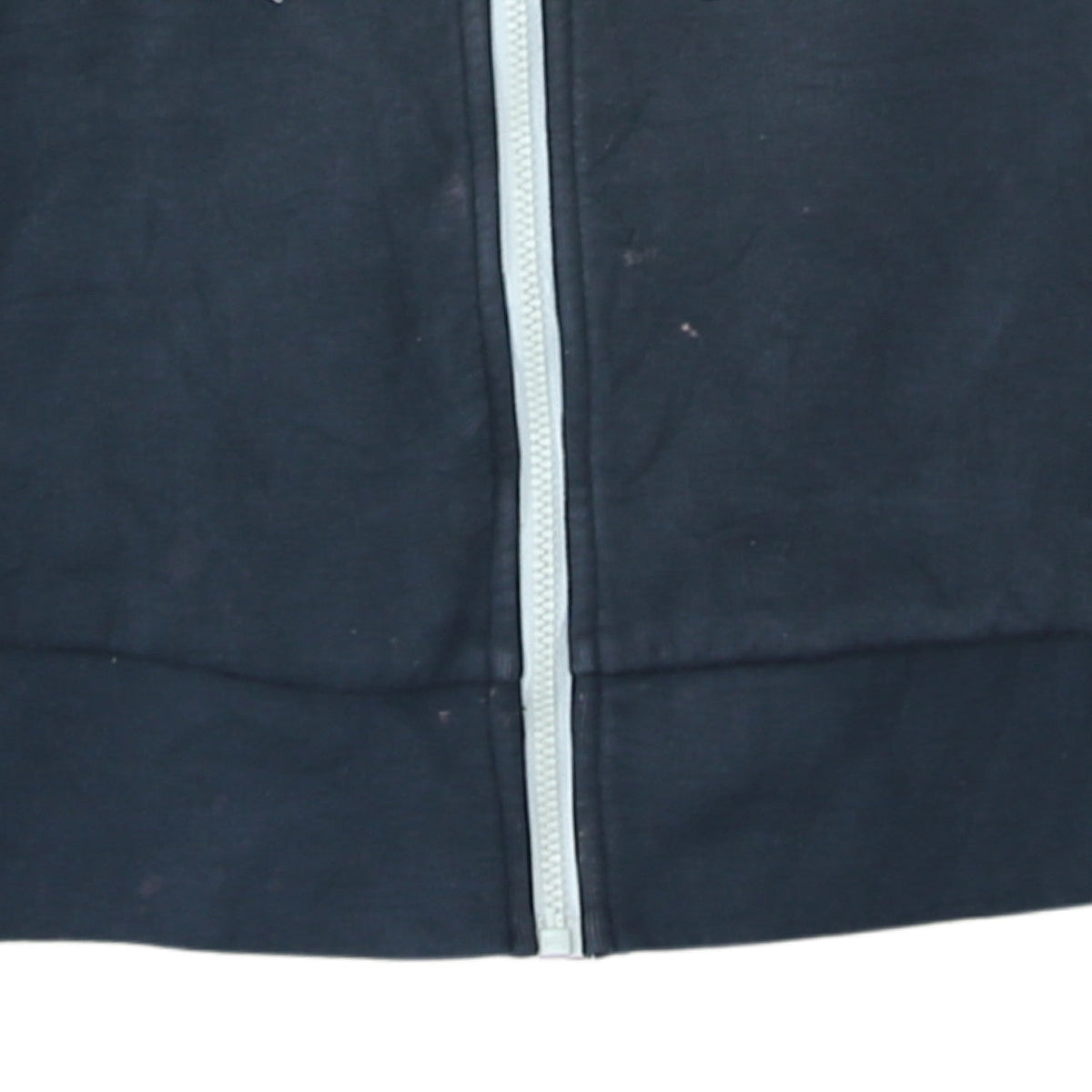 Adidas Womens Black Full Zip Hoodie Size 12 Hooded Sweatshirt