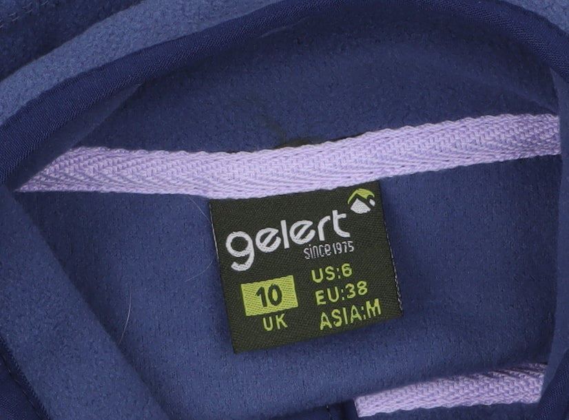 Gelert Women's Blue Fleece Henley Sweatshirt UK 10