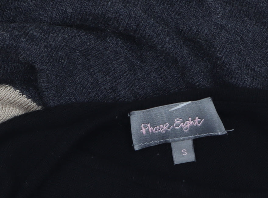 Phase Eight Women's Multicoloured Batwing Knit Jumper Size S