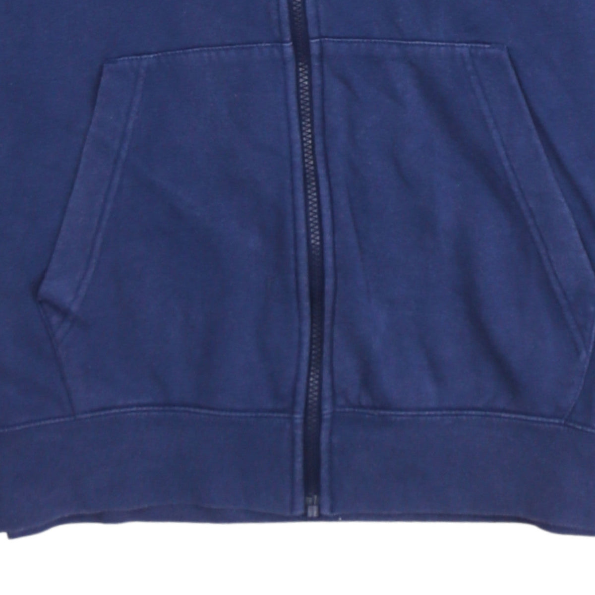 Nike Men's Blue Full Zip Hooded Cotton Jacket Size S