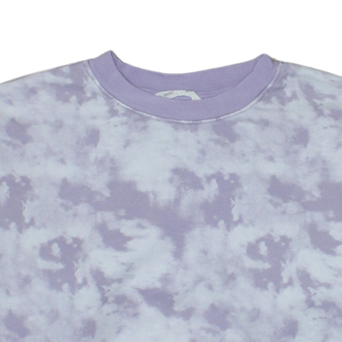 H&M Teens Purple Tie-Dye Pullover Sweatshirt Size 10-12Y Cotton Blend