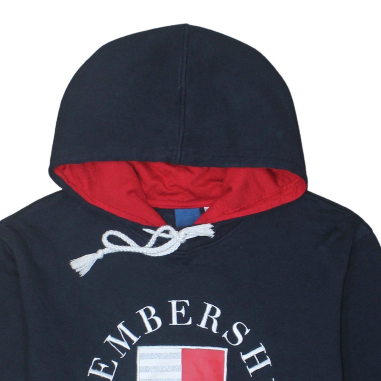 Reebok Men's Navy Blue Pullover Hoodie M Graphic Sportswear