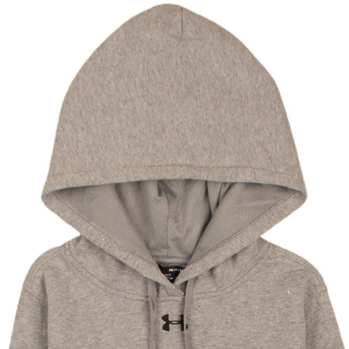 Under Armour Men's Grey Pullover Hoodie M Sports Fleece