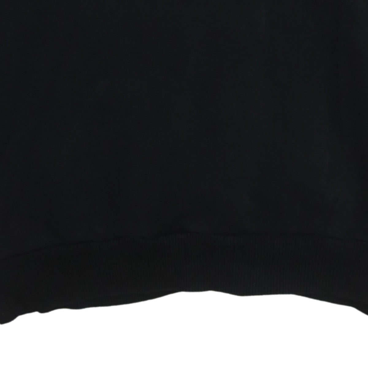 Diesel Men's Black Pullover Hoodie Medium Embroidered Logo 3/4 Sleeve