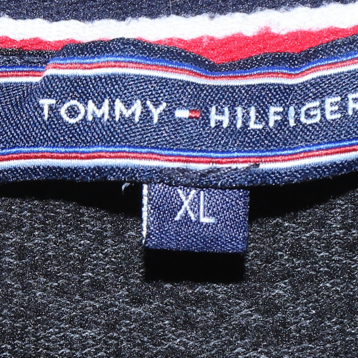 Tommy Hilfiger Men’s Grey XL Logo Pullover Sweatshirt