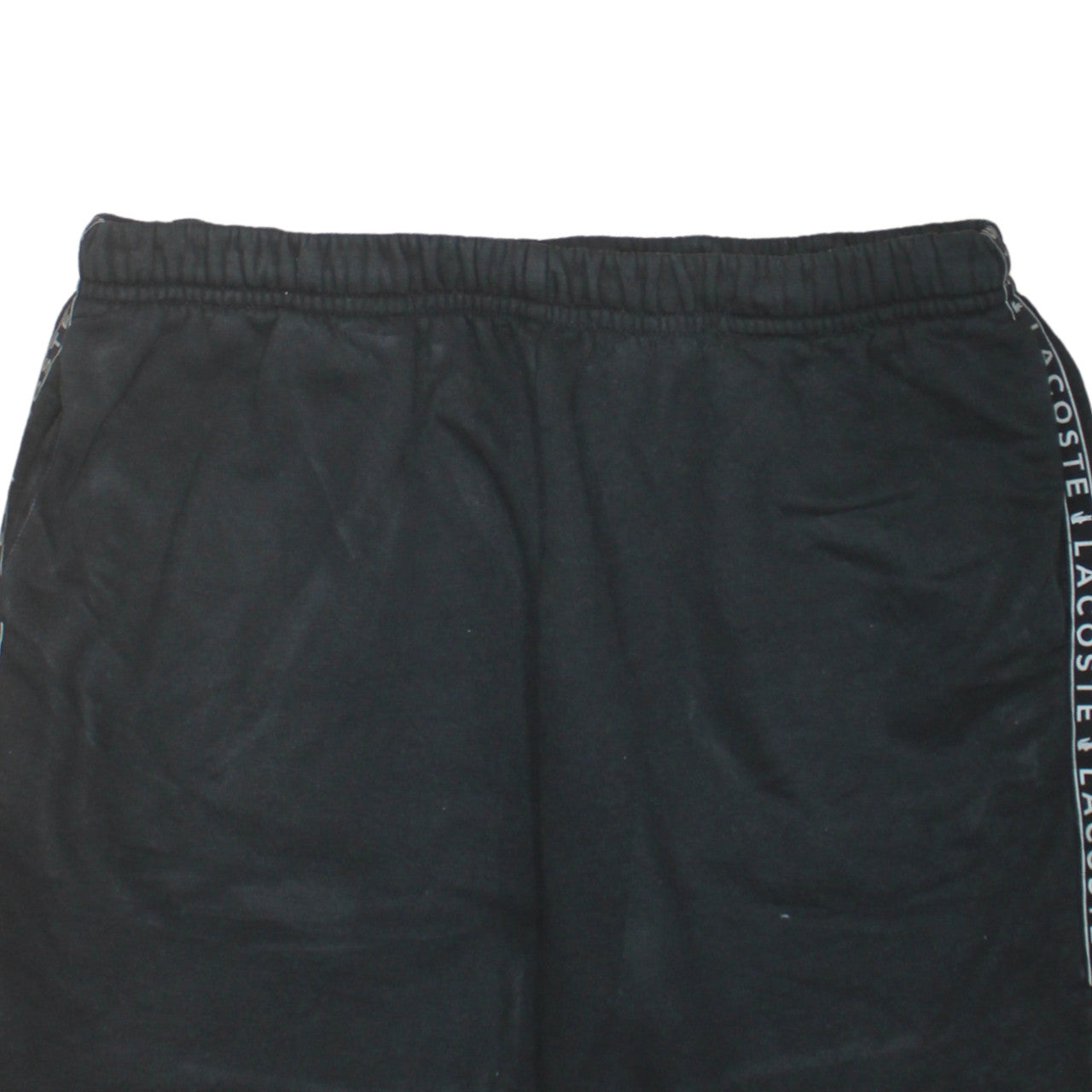 Lacoste Men's Black Regular Fit Sweat Shorts Size S