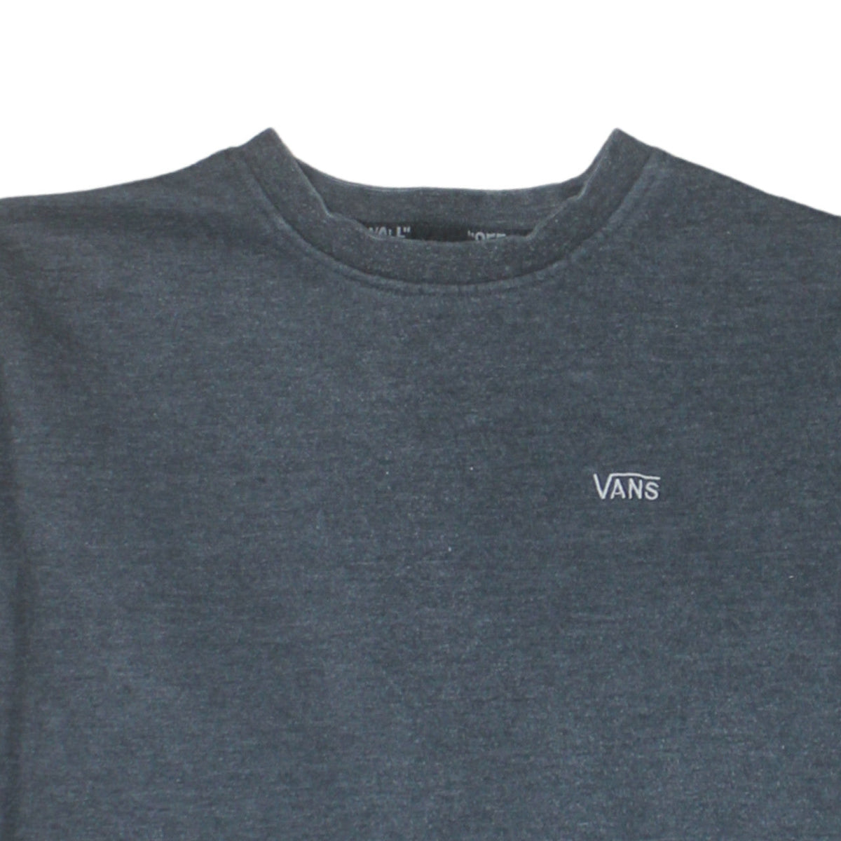 Vans Men's Grey Medium Crew Neck Pullover Sweatshirt