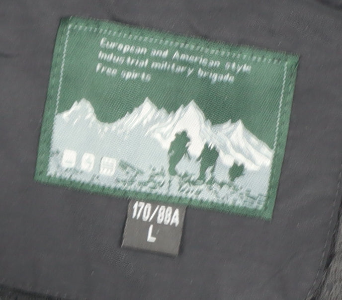 Goodluck Men's Black Softshell Bodywarmer Waistcoat L Regular Fit