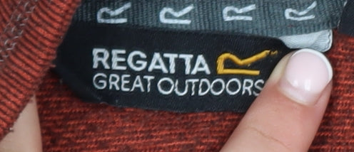 Regatta Men’s Red XL 1/2 Zip Outdoor Fleece Jacket