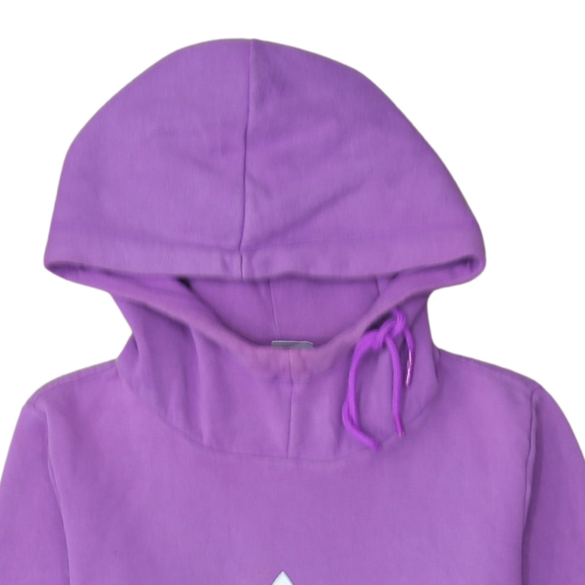 Adidas Womens Purple Pullover Hoodie Sweatshirt Size M Relaxed Fit
