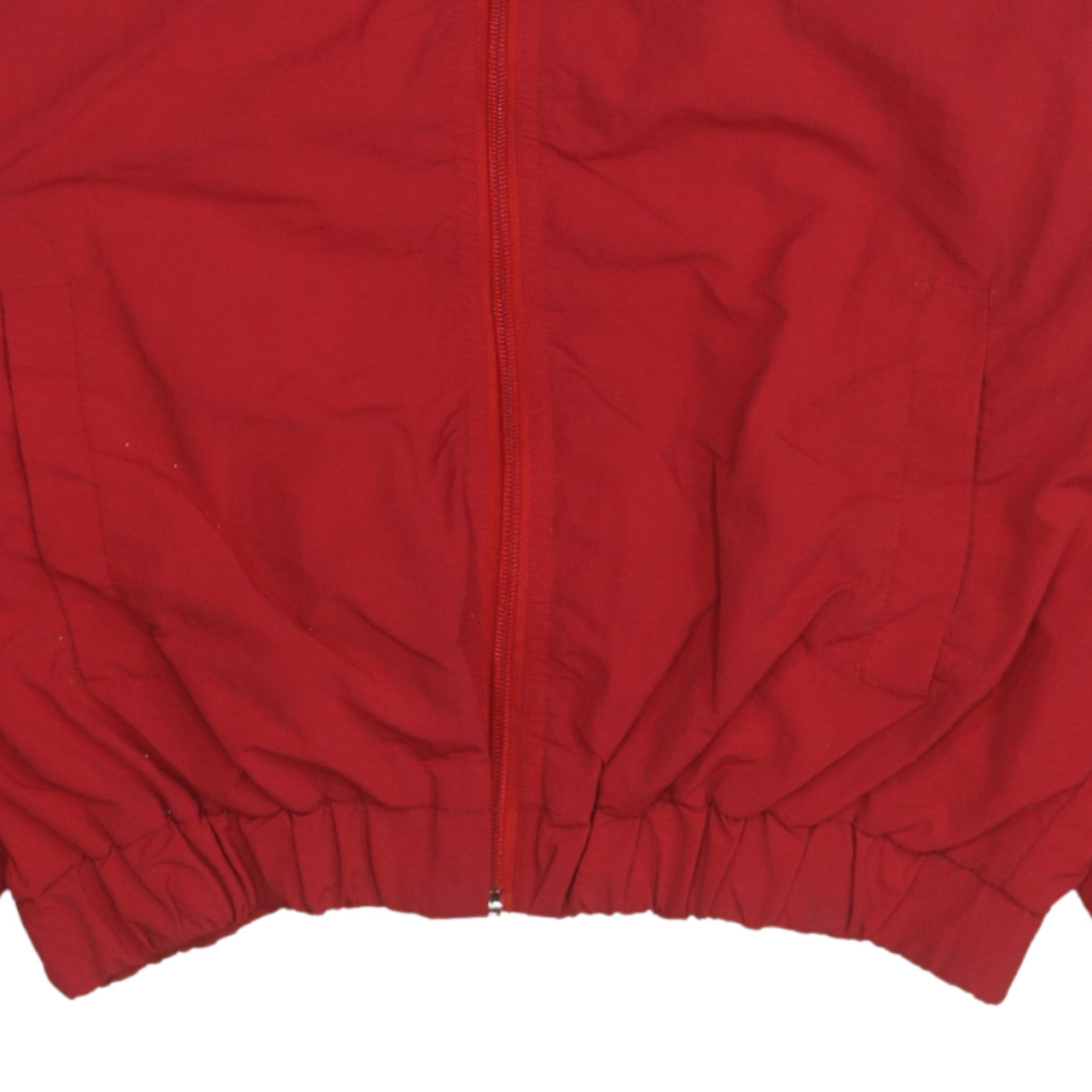 Fila Mens Red Bomber Jacket Size S Retro Sports Full Zip