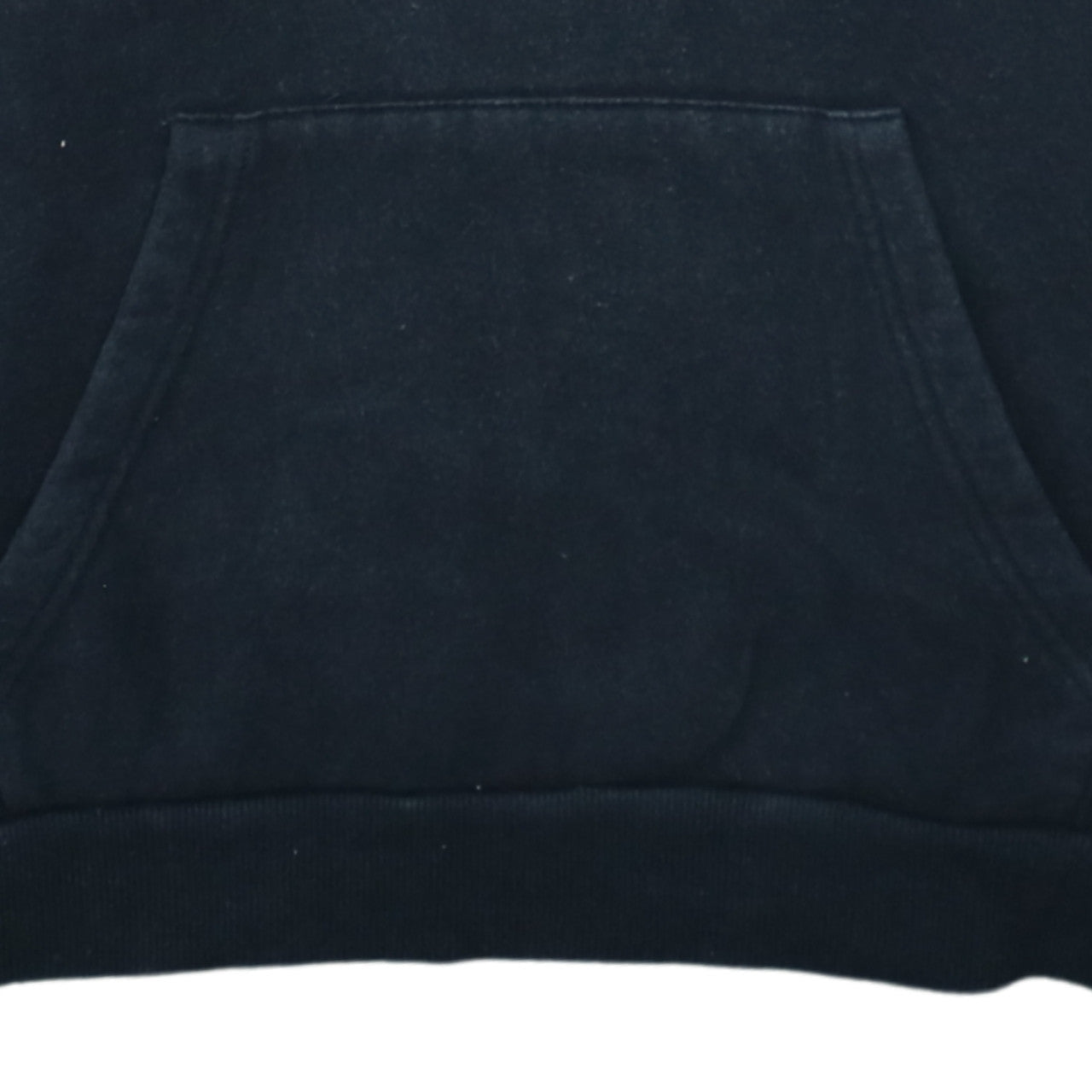 Fila Mens Black Pullover Hoodie Medium Logo Graphic Sweatshirt