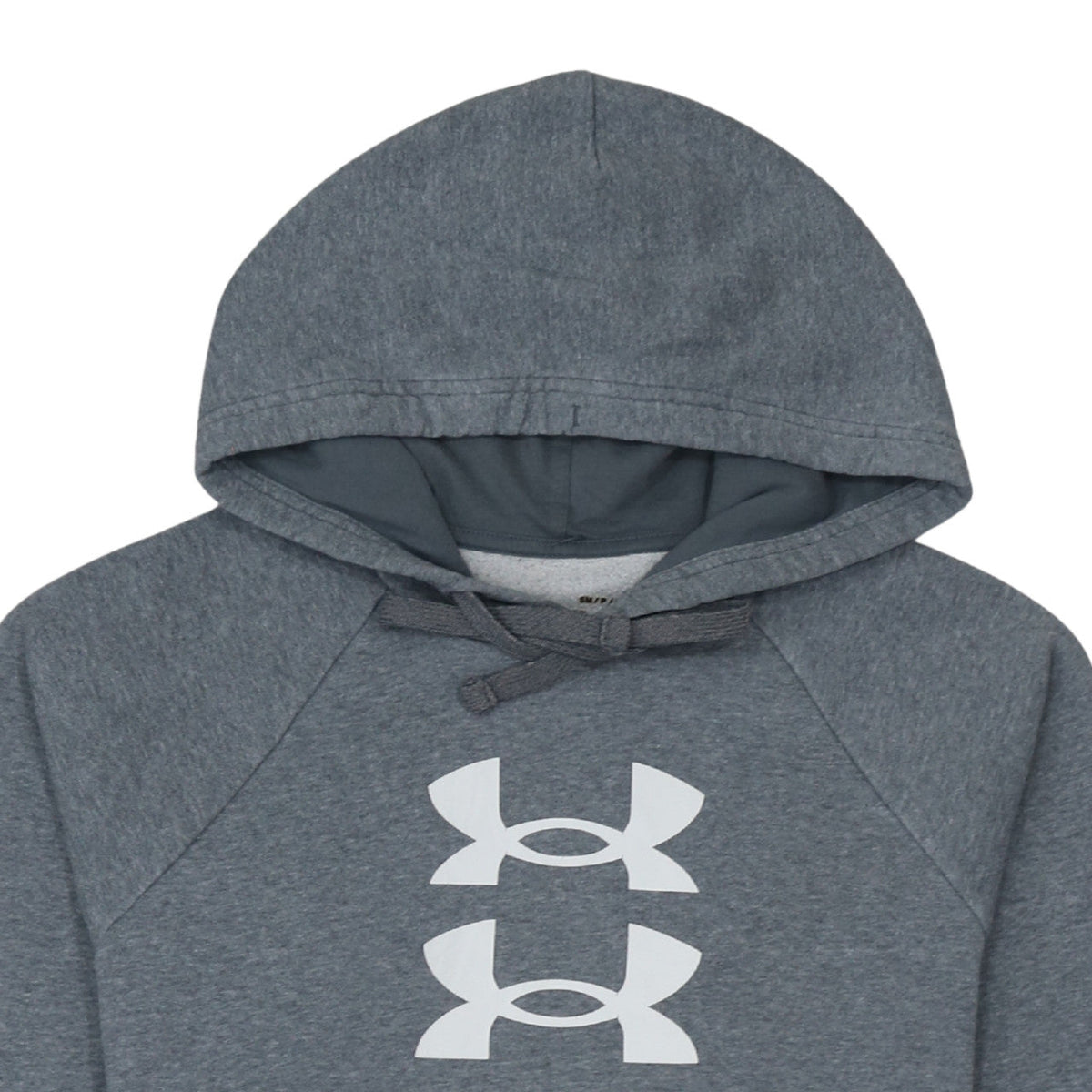 Under Armour Men’s Grey Pullover Hoodie Small Relaxed Fit Sportswear