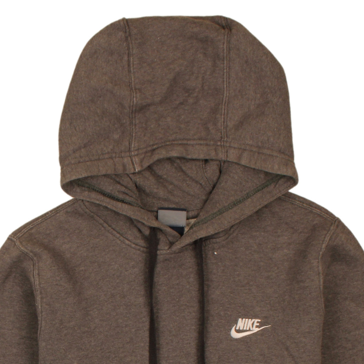 Nike Men's Brown Pullover Hoodie Small Fleece Sweatshirt