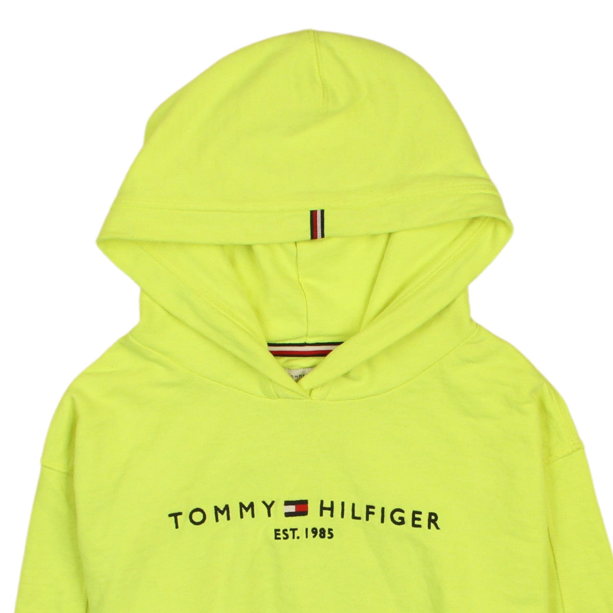 Tommy Hilfiger Men's Yellow Pullover Hoodie Size L