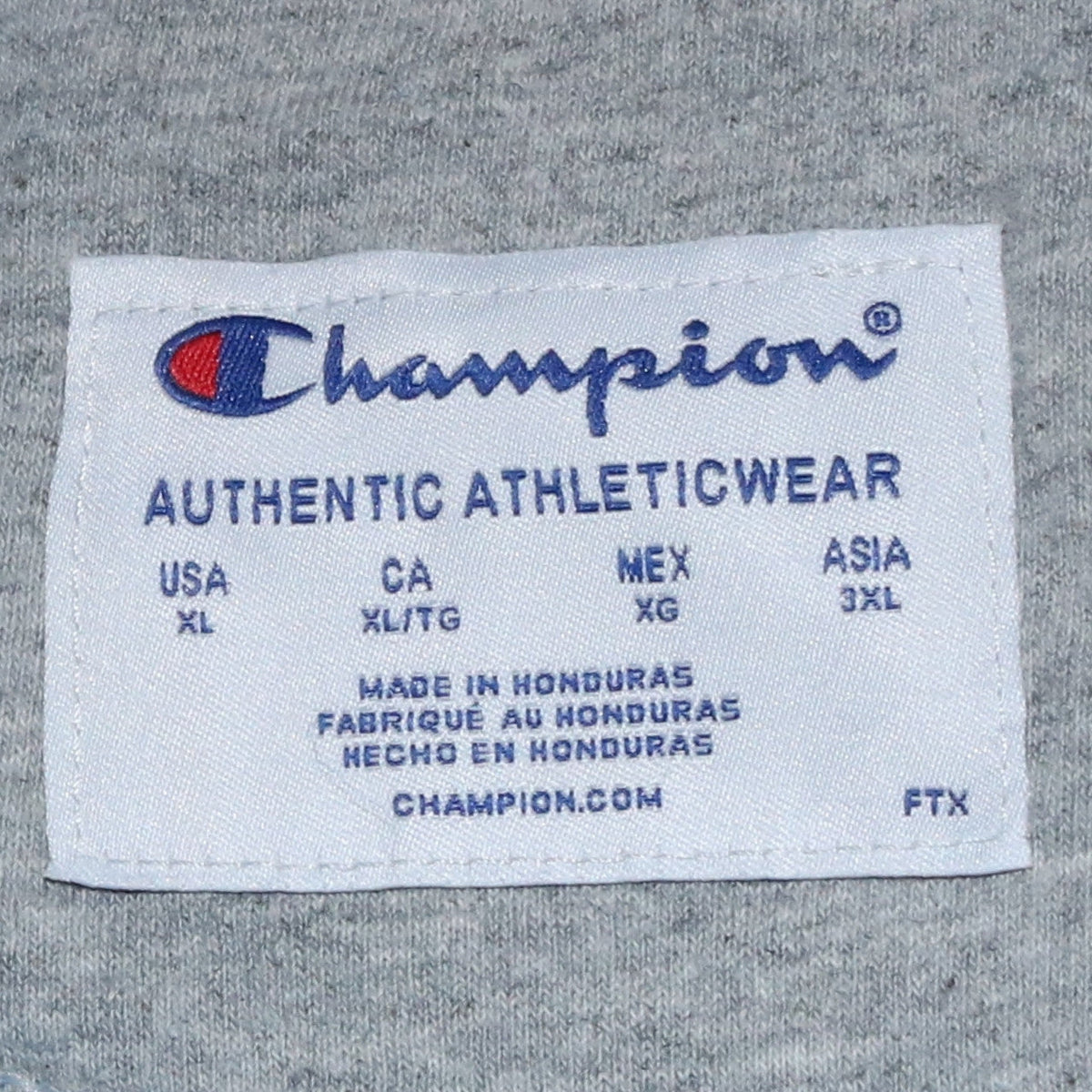Champion Men's Blue XL Pullover Sweatshirt Crew Neck Fleece
