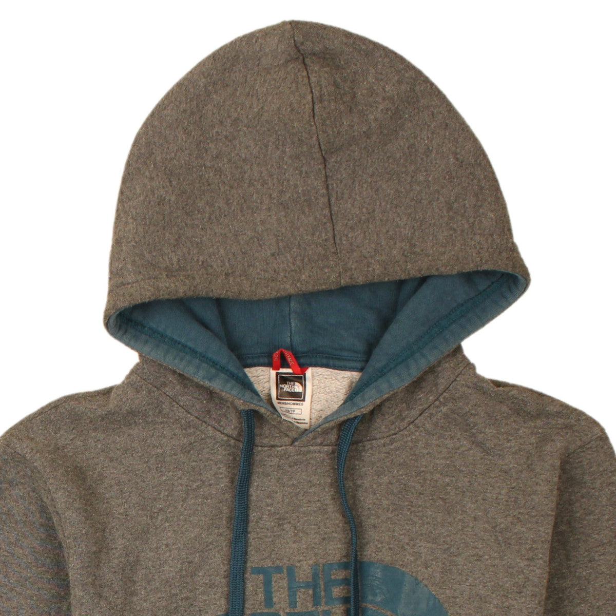 The North Face Mens Grey Pullover Hoodie XS Outdoor Fleece
