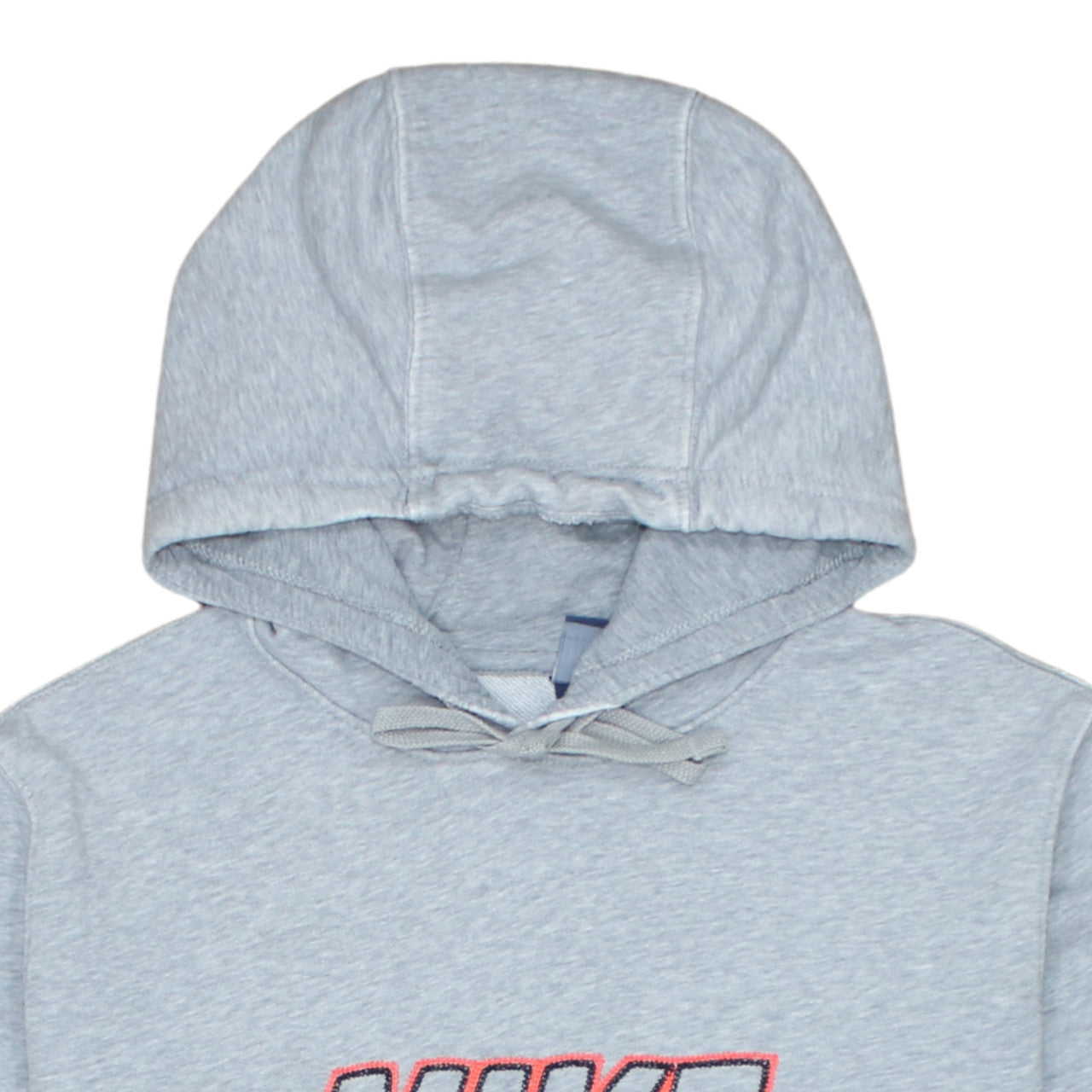 Nike Men's Grey Pullover Hoodie L Embroidered Logo Sportswear