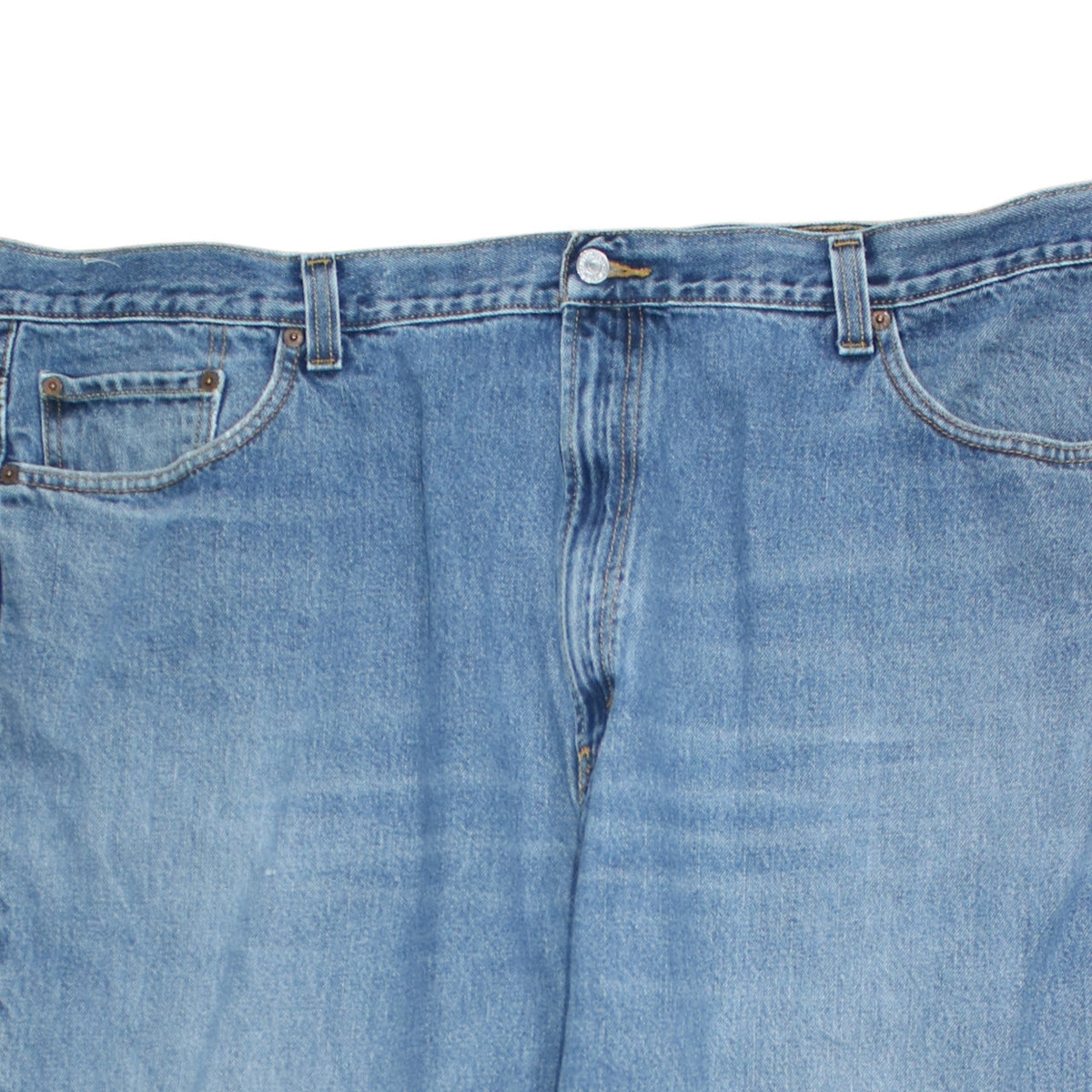 Levi's Men's Blue 550 Relaxed Fit Denim Jeans W46 L32 Straight Leg