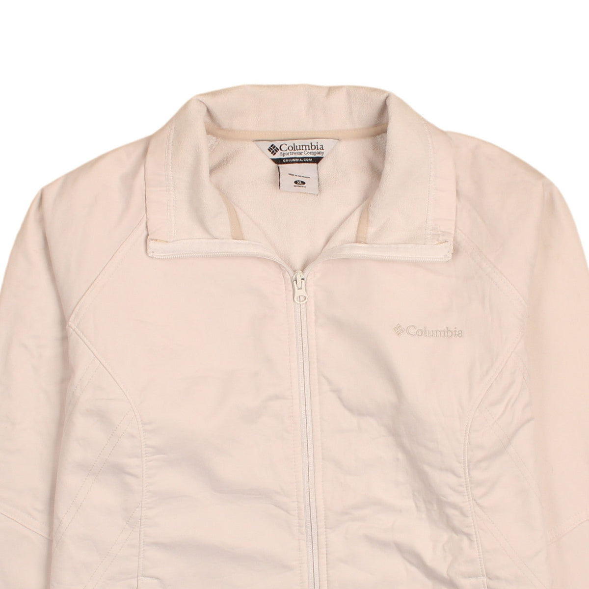 Columbia Women's Ivory XL Softshell Activewear Jacket