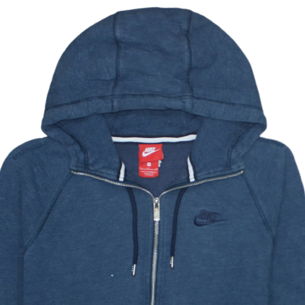 Nike Men's Blue Full Zip Hoodie Jacket Size S Regular Fit