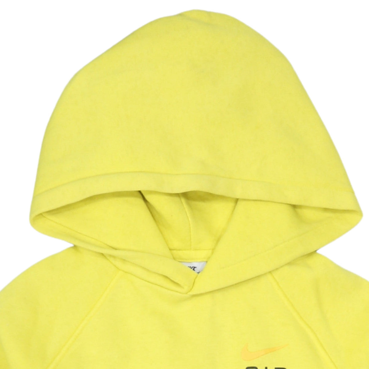 Nike Boys Yellow 'Air' Pullover Fleece Hoodie Size L (147-158cm)