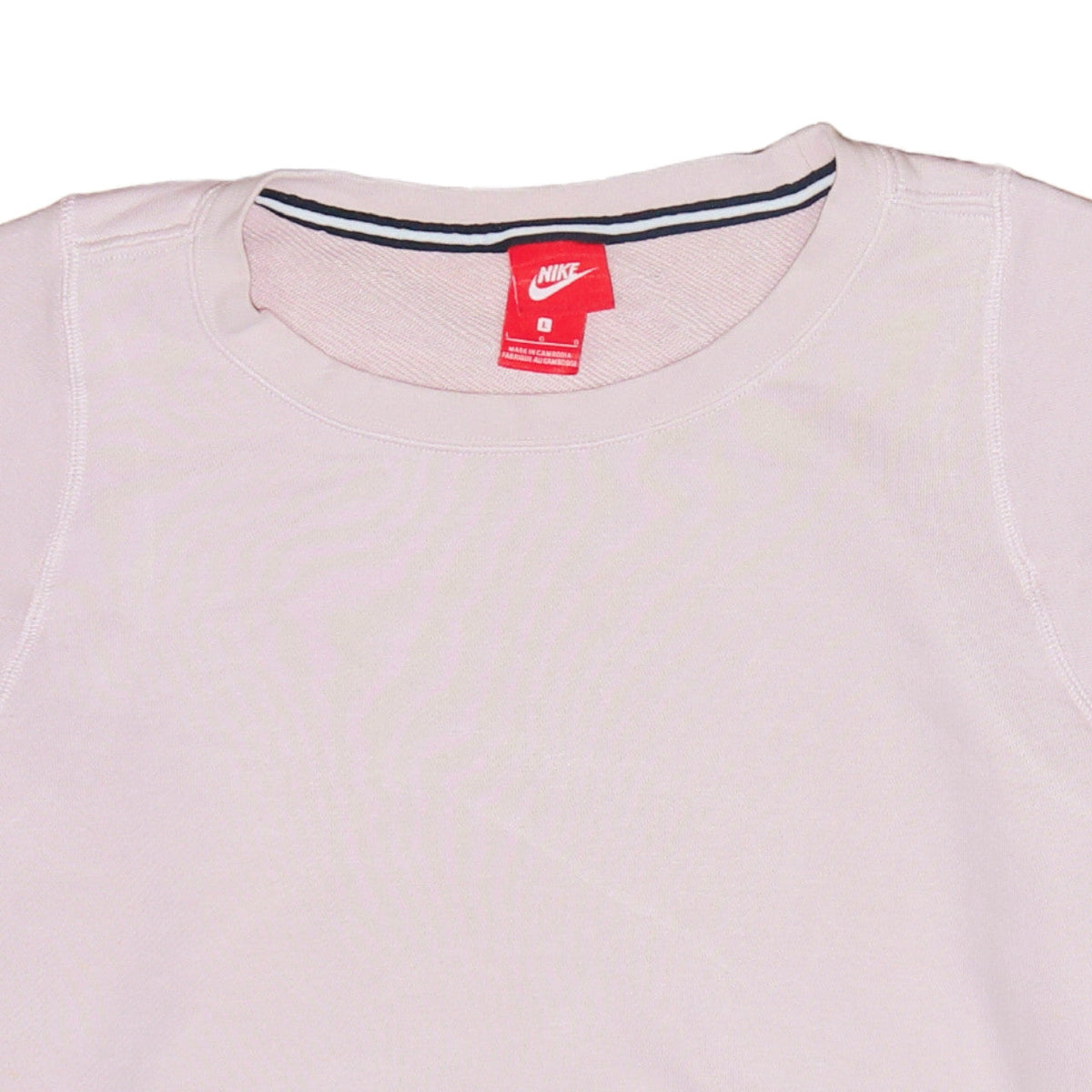 Nike Women’s Pink Sweatshirt Large Pullover Crew Neck Casual