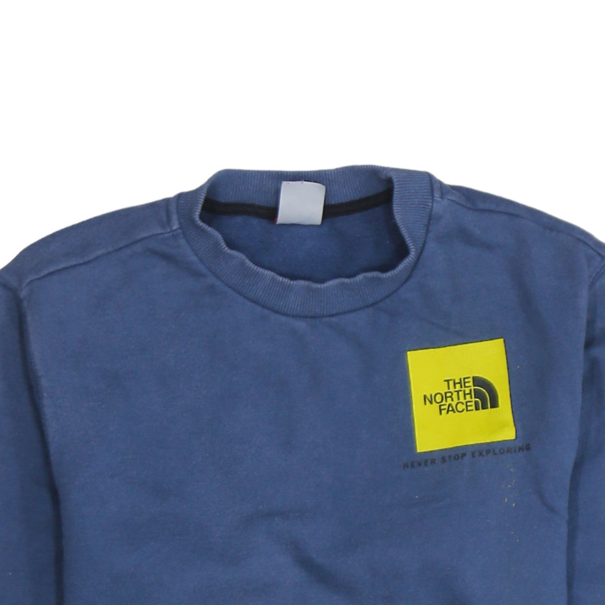 The North Face Men’s Blue Logo Pullover Sweatshirt Size S