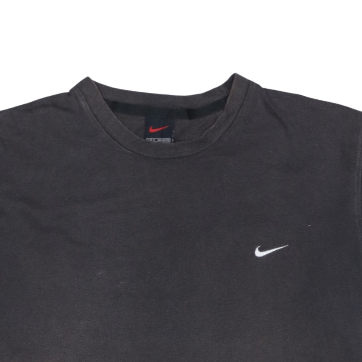 Nike Men's Black Cotton Crew Neck Short Sleeve Sports T-Shirt M