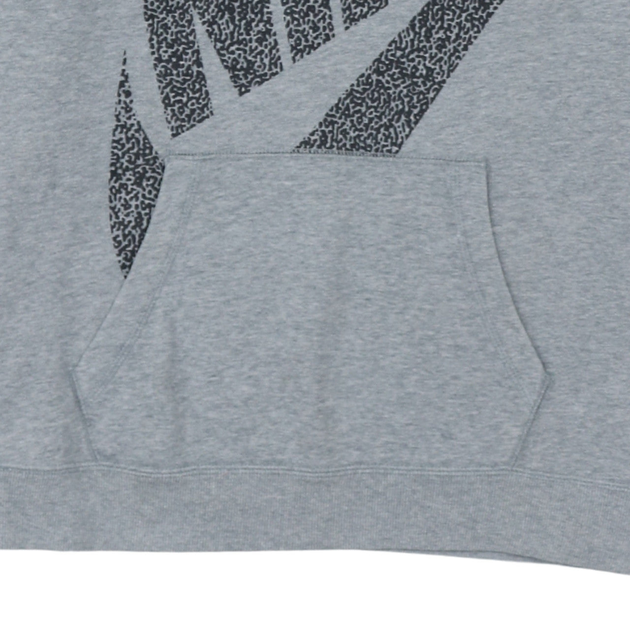 Nike Men's Grey Pullover Hoodie L Logo Graphic Sportswear