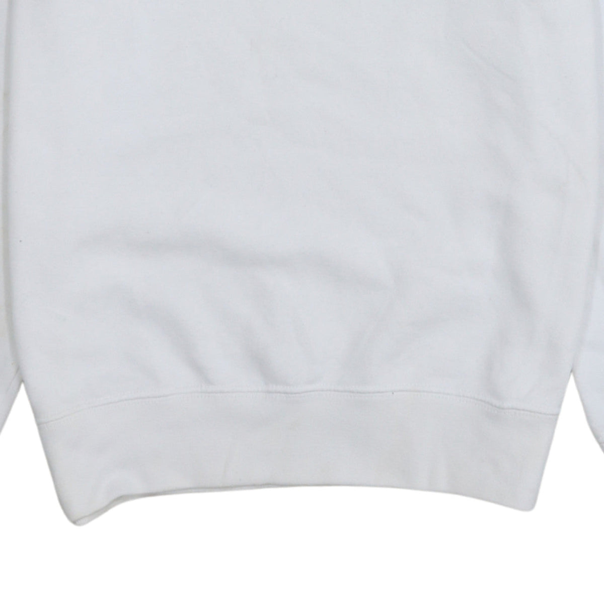 Champion Men's White Small Pullover Sweatshirt with Logo Taping