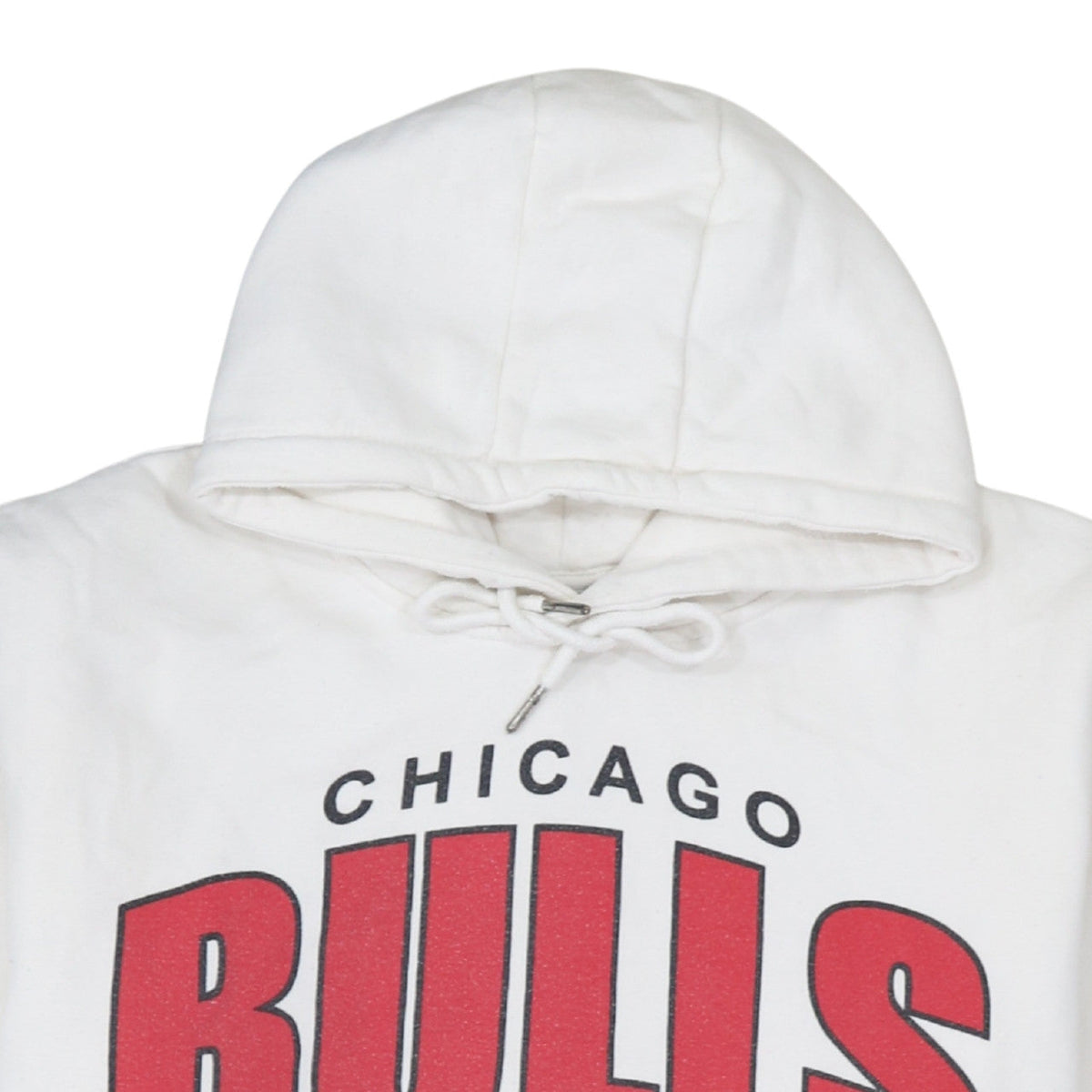 Primark NBA Men’s White 2XL Pullover Hoodie Chicago Bulls Logo Sweatshirt