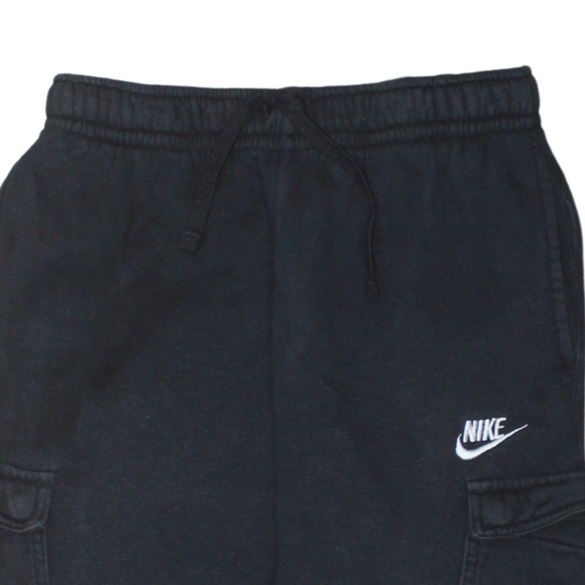 Nike Boys Black XL Jogger Activewear Trousers Fleece Pockets Drawstring