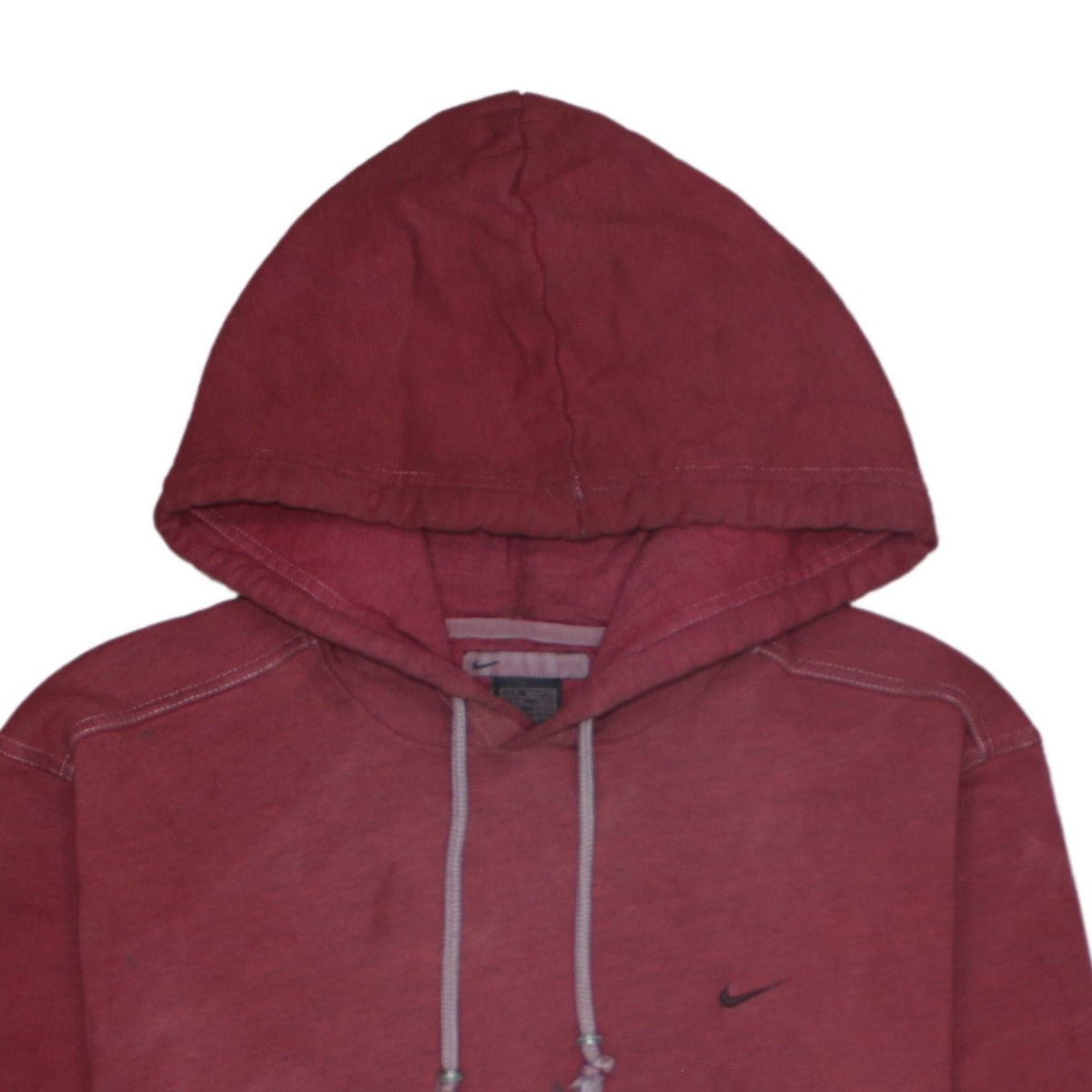 Nike Men's Red Pullover Hoodie Size M Regular Fit Sportswear