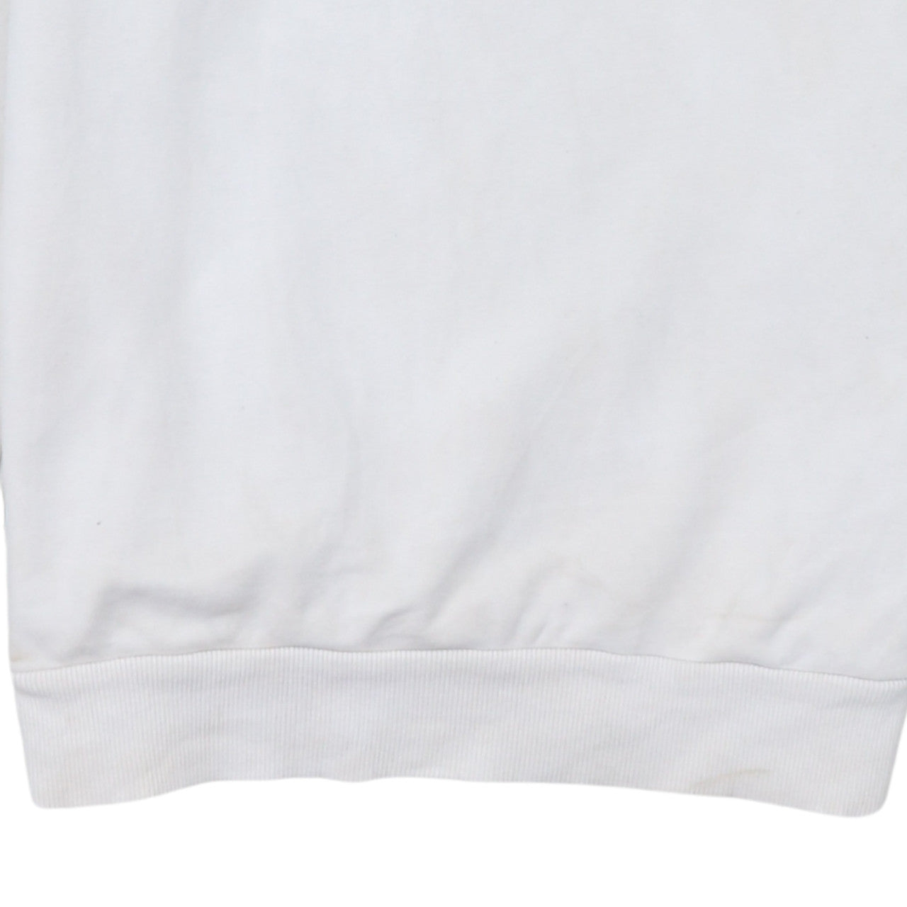 Adidas Boys White Sweatshirt XL Crew Neck Camouflage Logo Casual Style