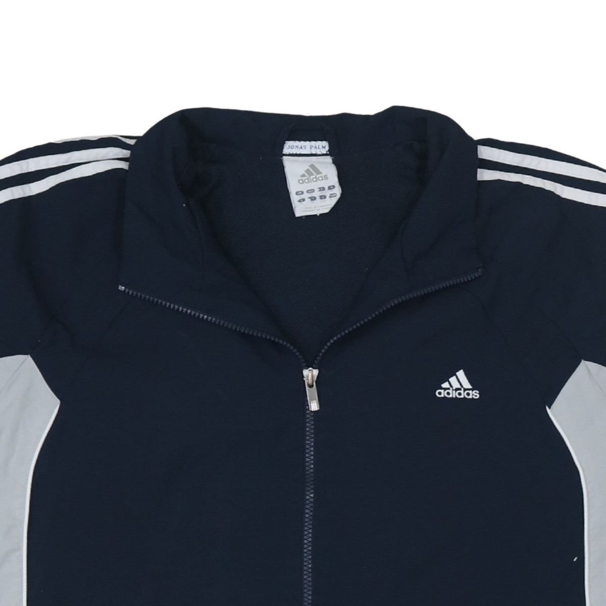 Adidas Men's Blue XL Track Jacket Full Zip Sportswear