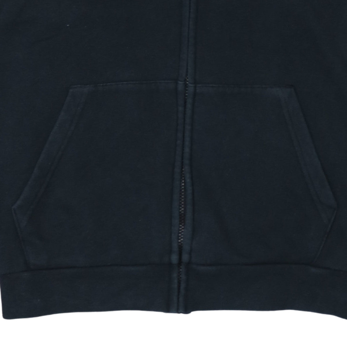 Converse Women's Black XL Full Zip Hoodie Cotton Blend