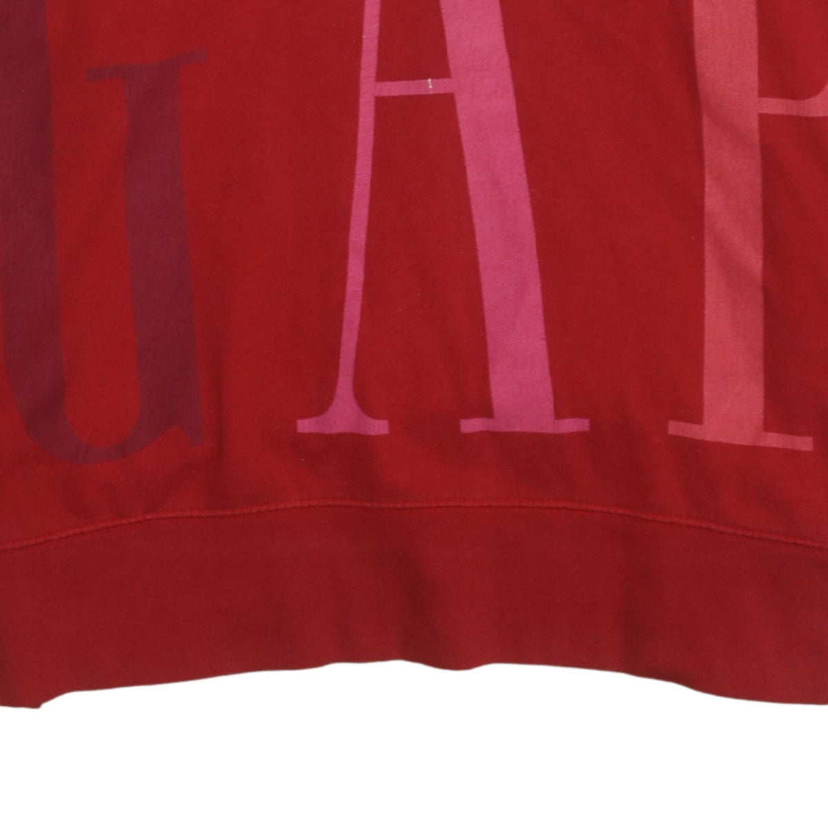 GAP Womens Red Pullover Hoodie Small Cotton Blend Casual Wear