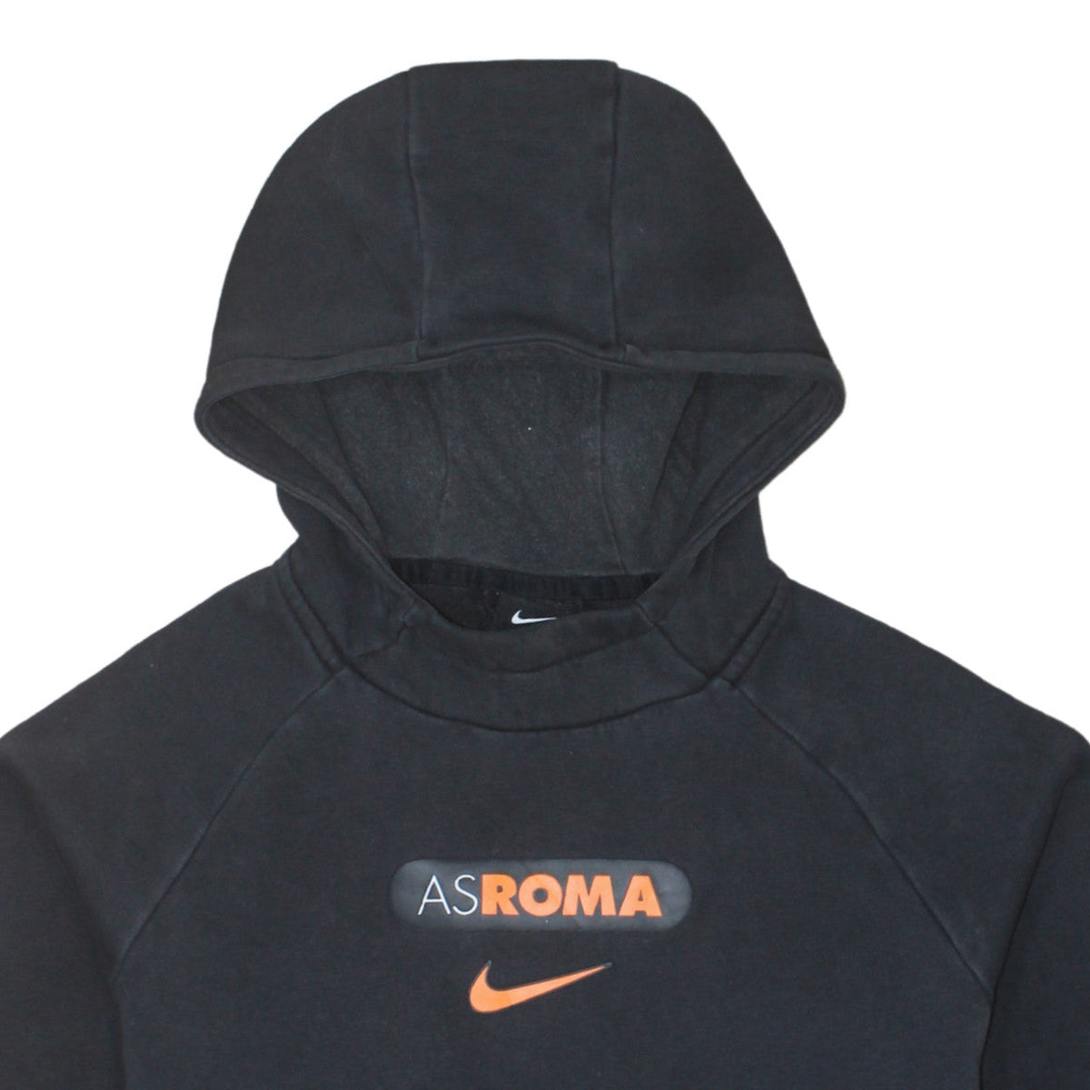 Nike Boys Black AS Roma Pullover Hoodie XL Fleece Football Sweatshirt