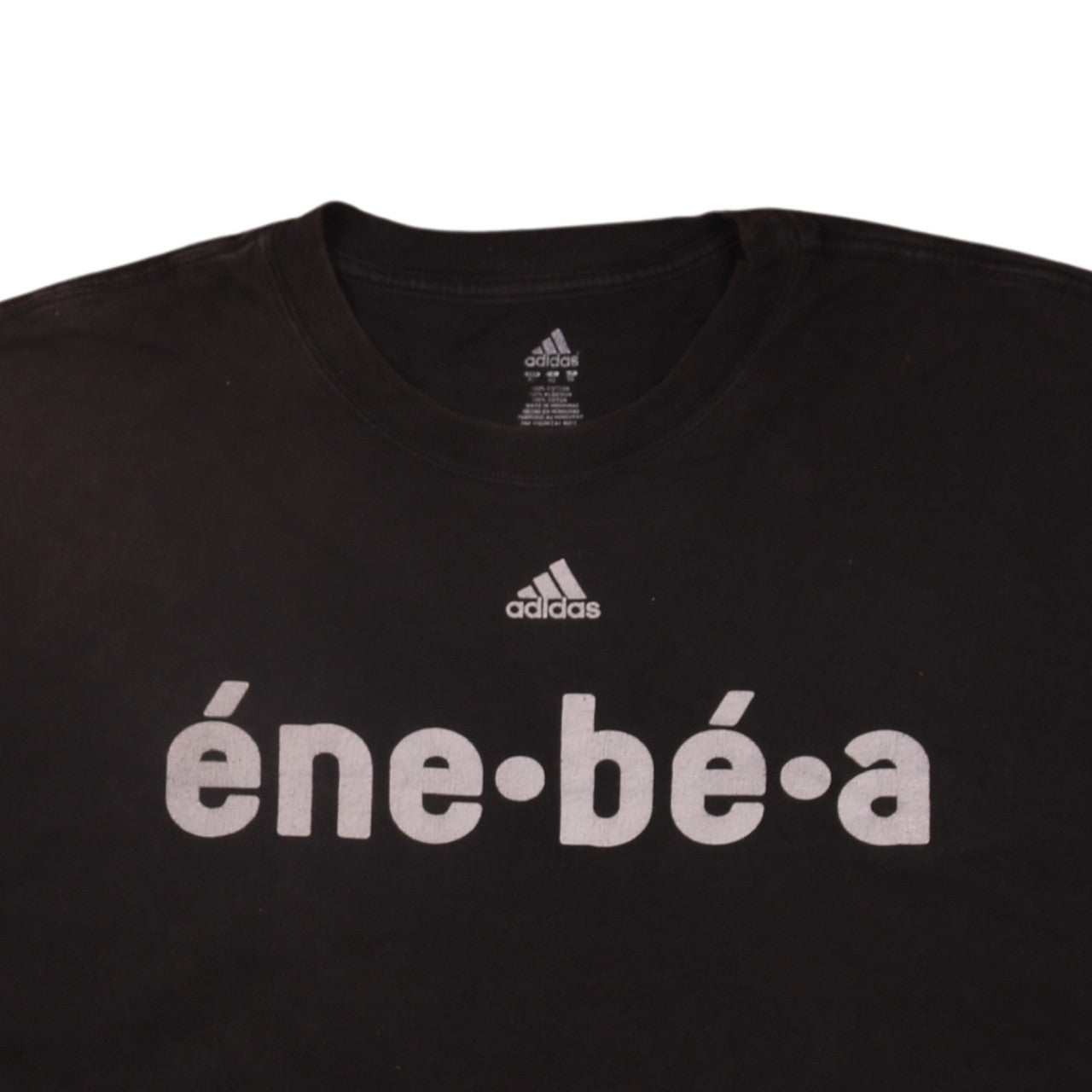 Adidas Men’s Black NBA Graphic Cotton Short Sleeve T-Shirt XL