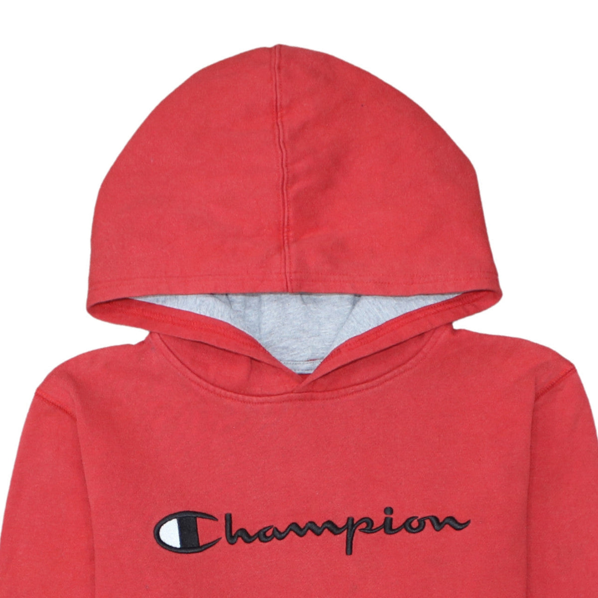 Champion Boys Red Pullover Hoodie XL Cotton Blend Fleece Sweatshirt