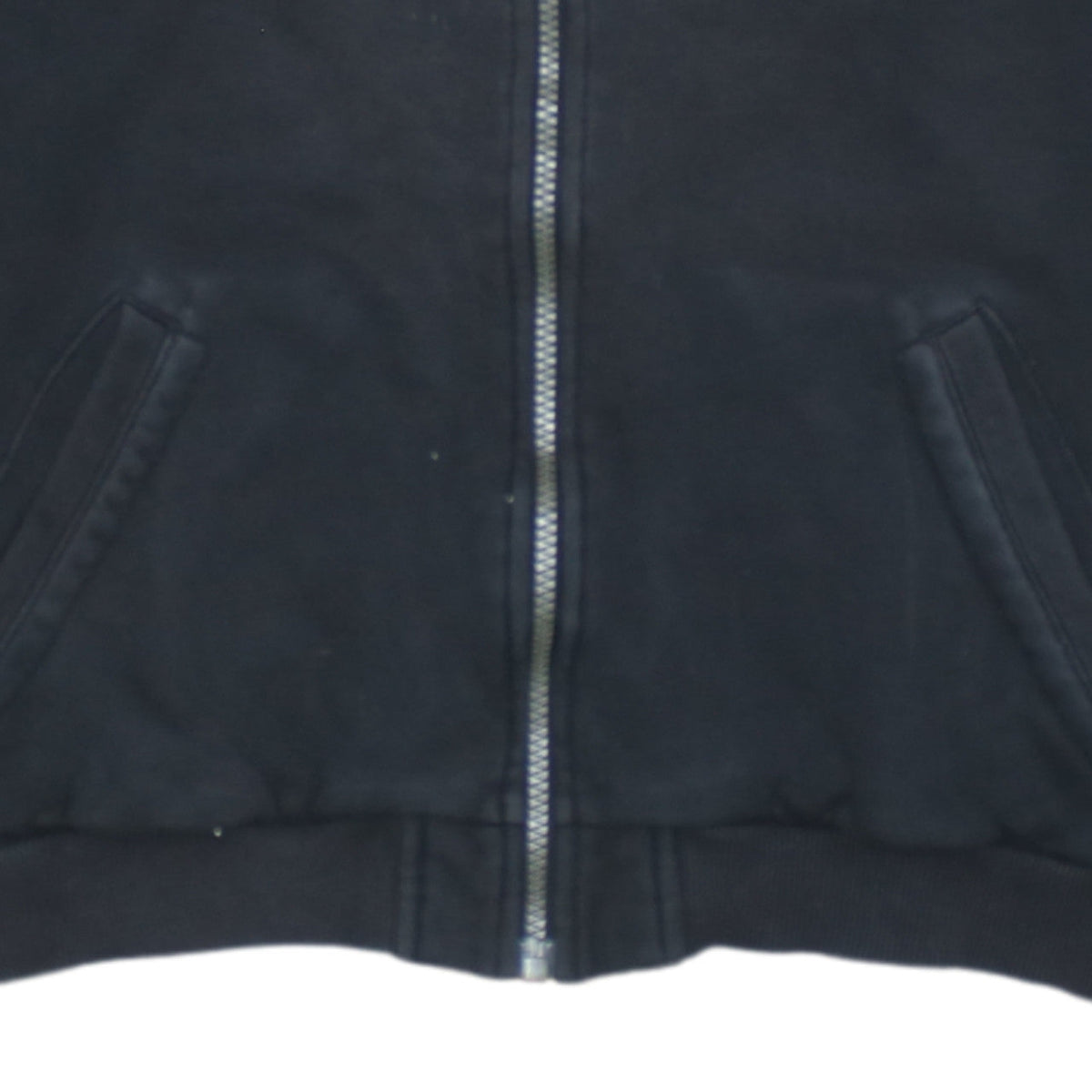 Puma Teens Black Full Zip Sweatshirt Size 12 Collared Logo Fleece